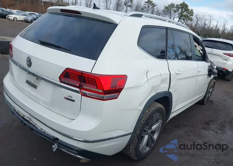 2019 Volkswagen Atlas 3.6L V6 Sel R-Line z USA, uszkodzony, nr VIN 1V2RR2CA7KC537462